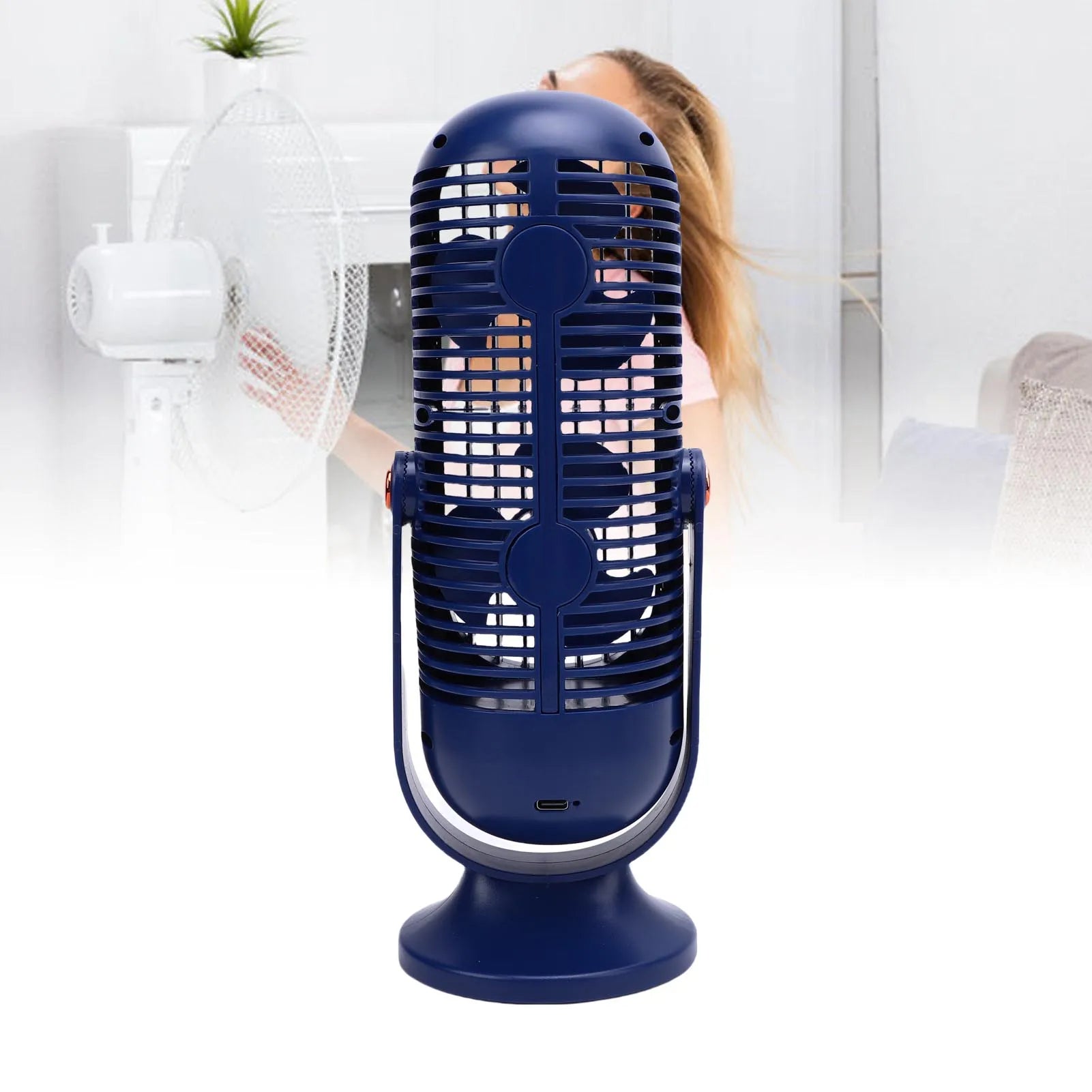 Portable 5-Speed Desk Fan